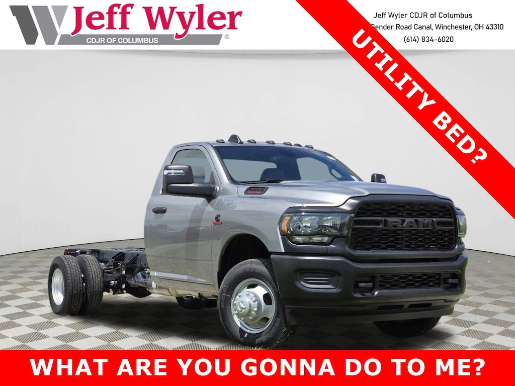 New 2024 Ram 3500 Chassis Cab 3500 TRADESMAN CHASSIS REGULAR CAB 4X2 84' CA Pickup