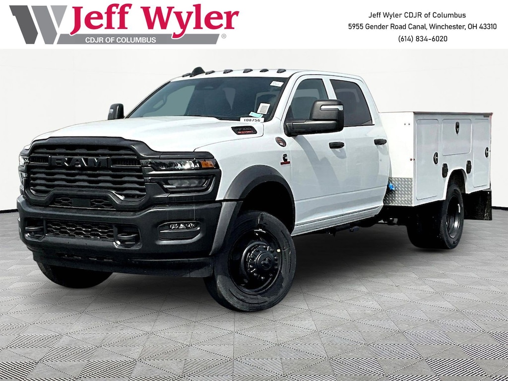 New 2026 Ram 4500 Chassis Cab TRADESMAN CREW 4X4 60' CA Pickup