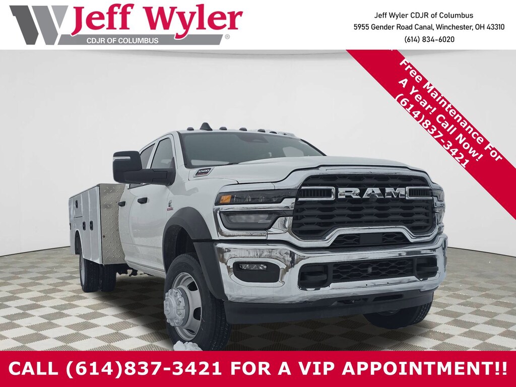 New 2026 Ram 5500 Chassis Cab TRADESMAN CREW 4X4 84' CA Pickup