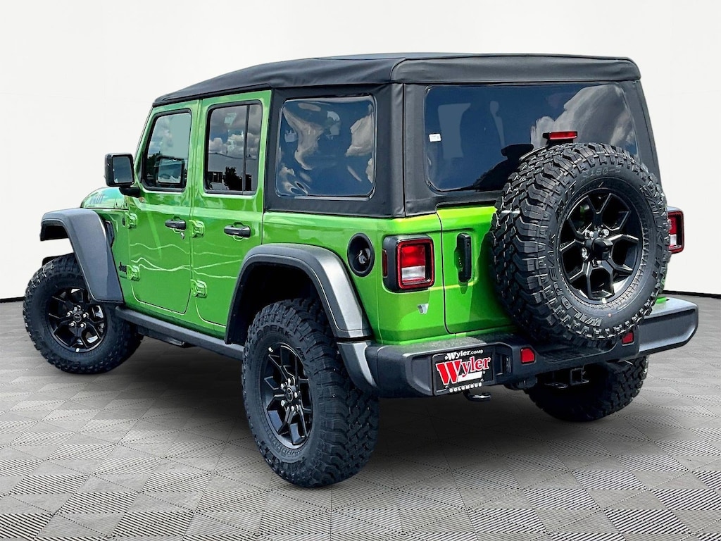 New 2026 Jeep Wrangler 4-DOOR WILLYS Sport Utility