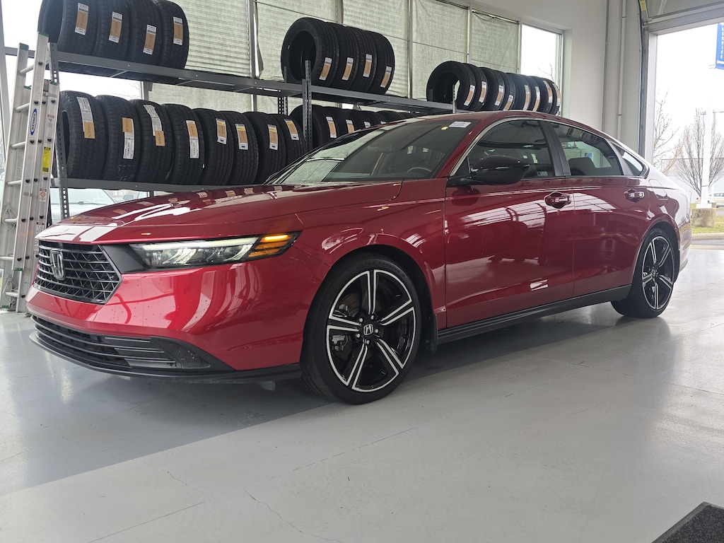Used 2025 Honda Accord Hybrid Sport Sedan Car