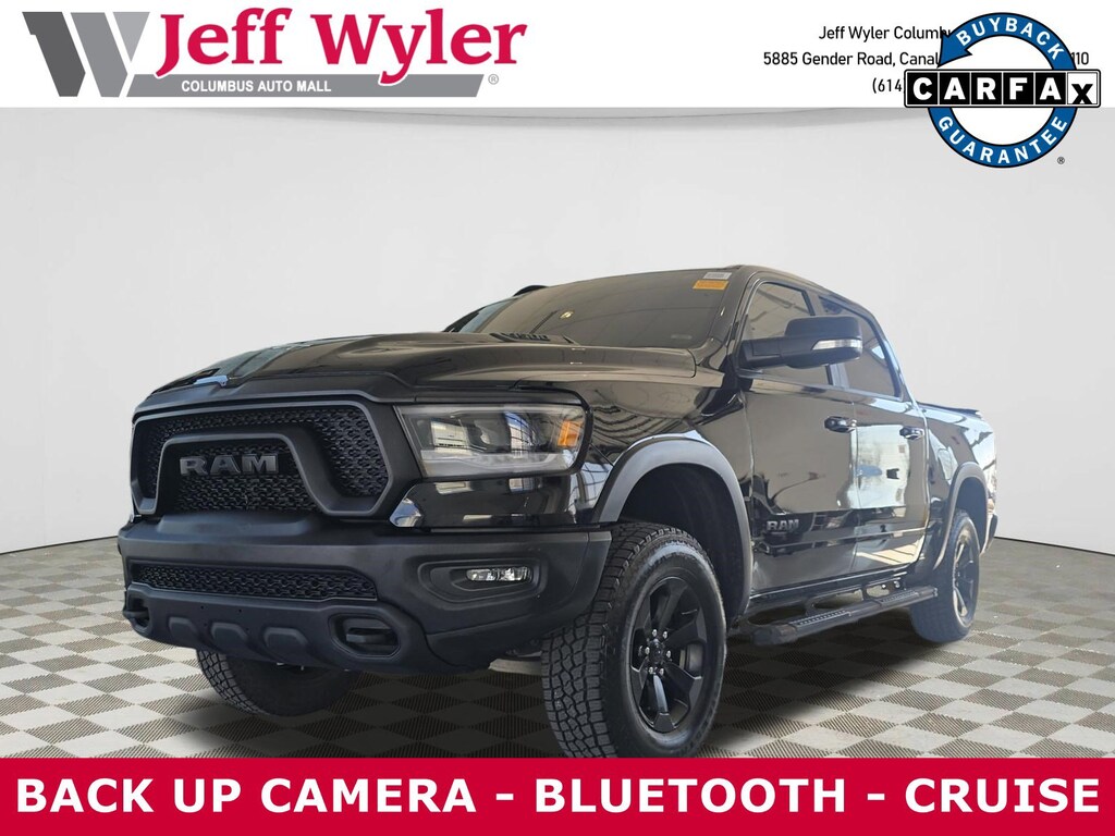 Used 2020 Ram 1500 Rebel 4x4 Crew Cab 57 Box Truck