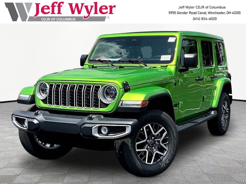 New 2026 Jeep Wrangler 4-DOOR SAHARA Sport Utility