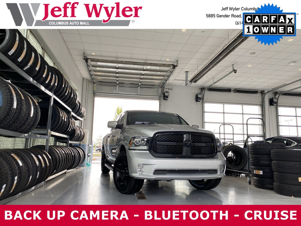 Used 2018 Ram 1500 Night 4x4 Crew Cab 64 Box *Ltd Avail* Truck