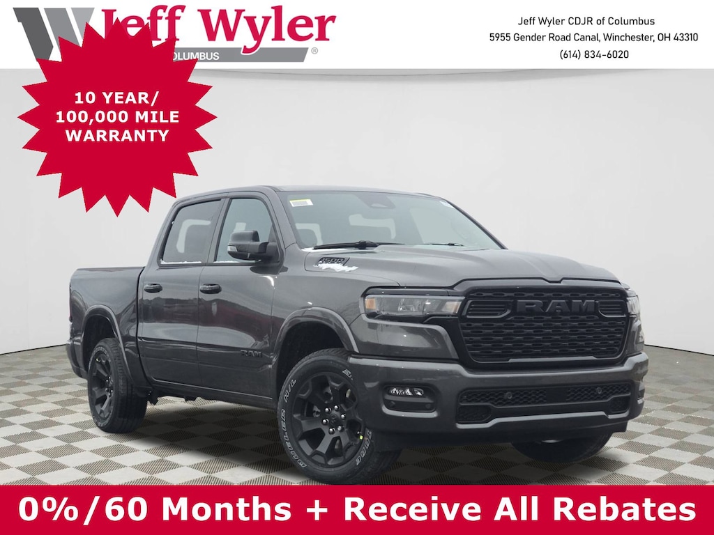 New 2026 Ram 1500 BIG HORN CREW CAB 4X4 5'7 BOX Pickup