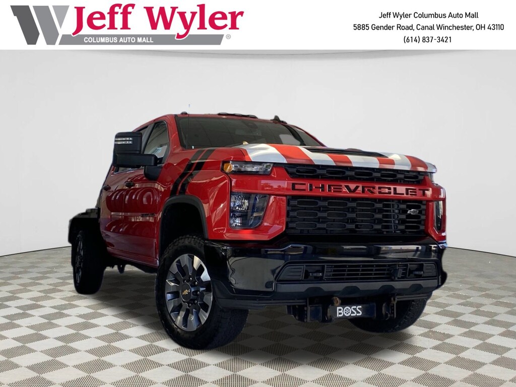 Used 2021 Chevrolet Silverado 2500HD 4WD Crew Cab 159 Custom Truck