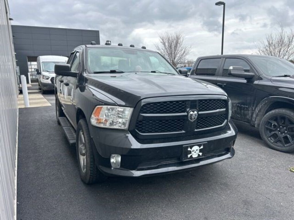 Used 2018 Ram 1500 Express 4x4 Quad Cab 64 Box Truck