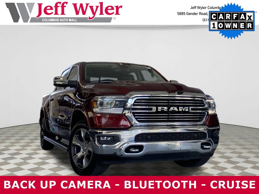 Used 2019 Ram 1500 Laramie 4x4 Crew Cab 57 Box Truck