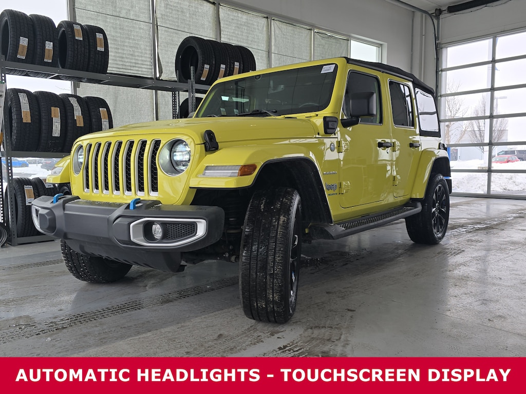 Used 2023 Jeep Wrangler 4xe Sahara 4x4 Convertible