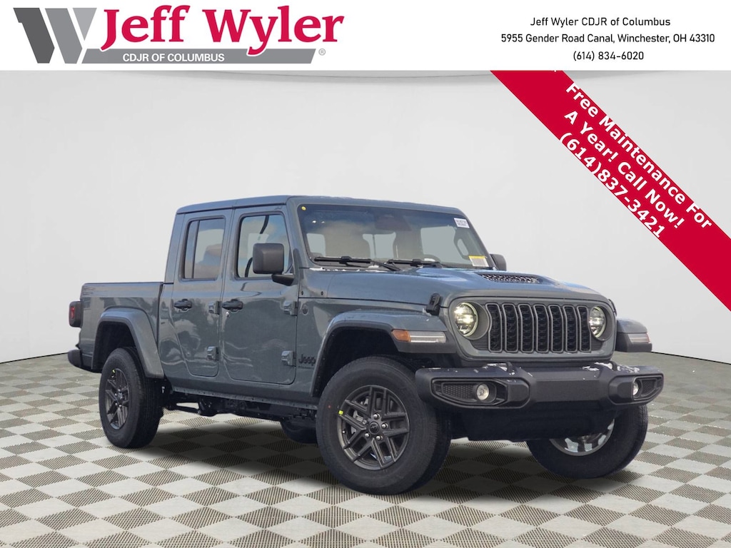 New 2026 Jeep Gladiator SPORT S 4X4 Pickup