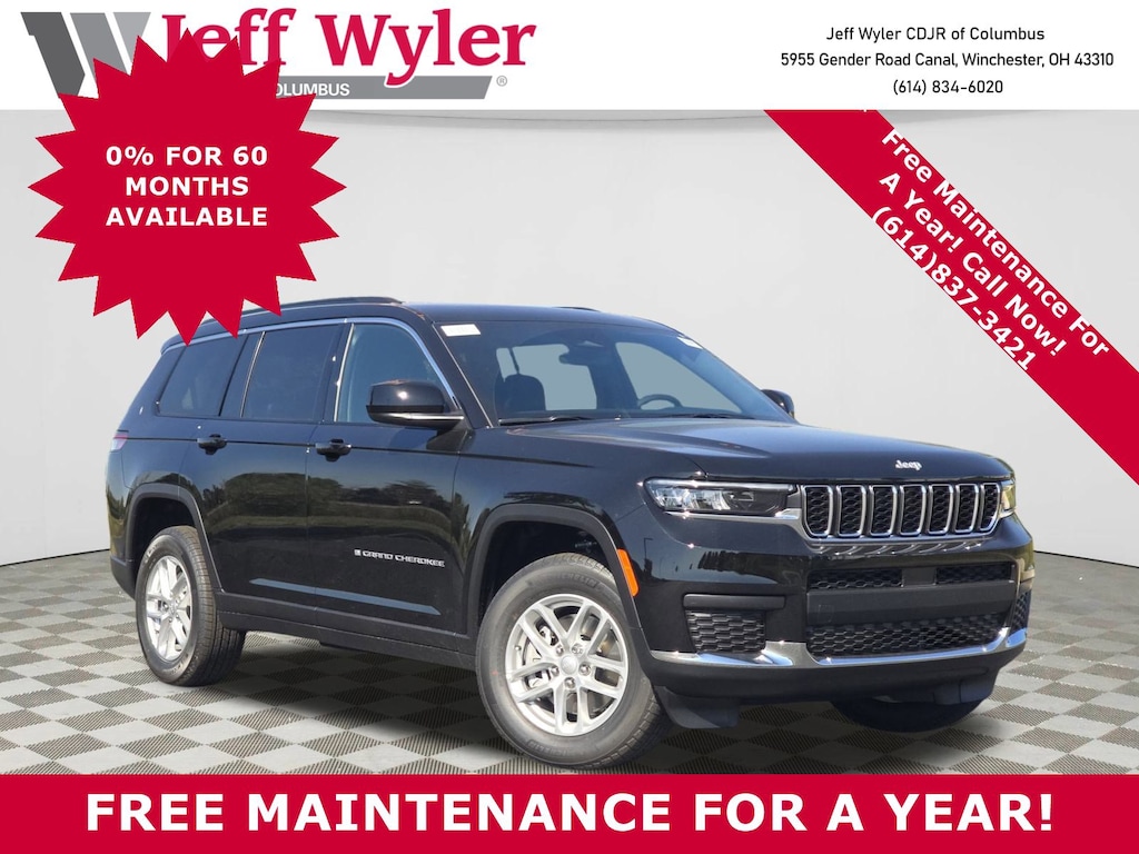 New 2025 Jeep Grand Cherokee L LAREDO X 4X4 Sport Utility