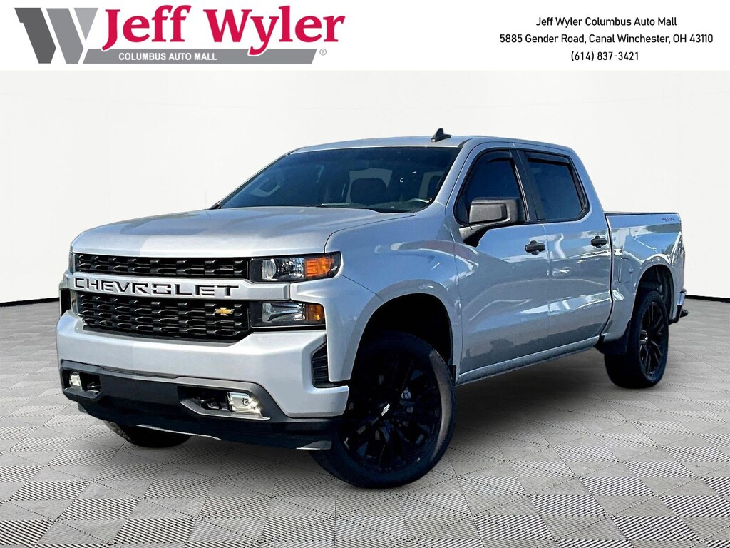 Used 2020 Chevrolet Silverado 1500 4WD Crew Cab 147 Custom Truck