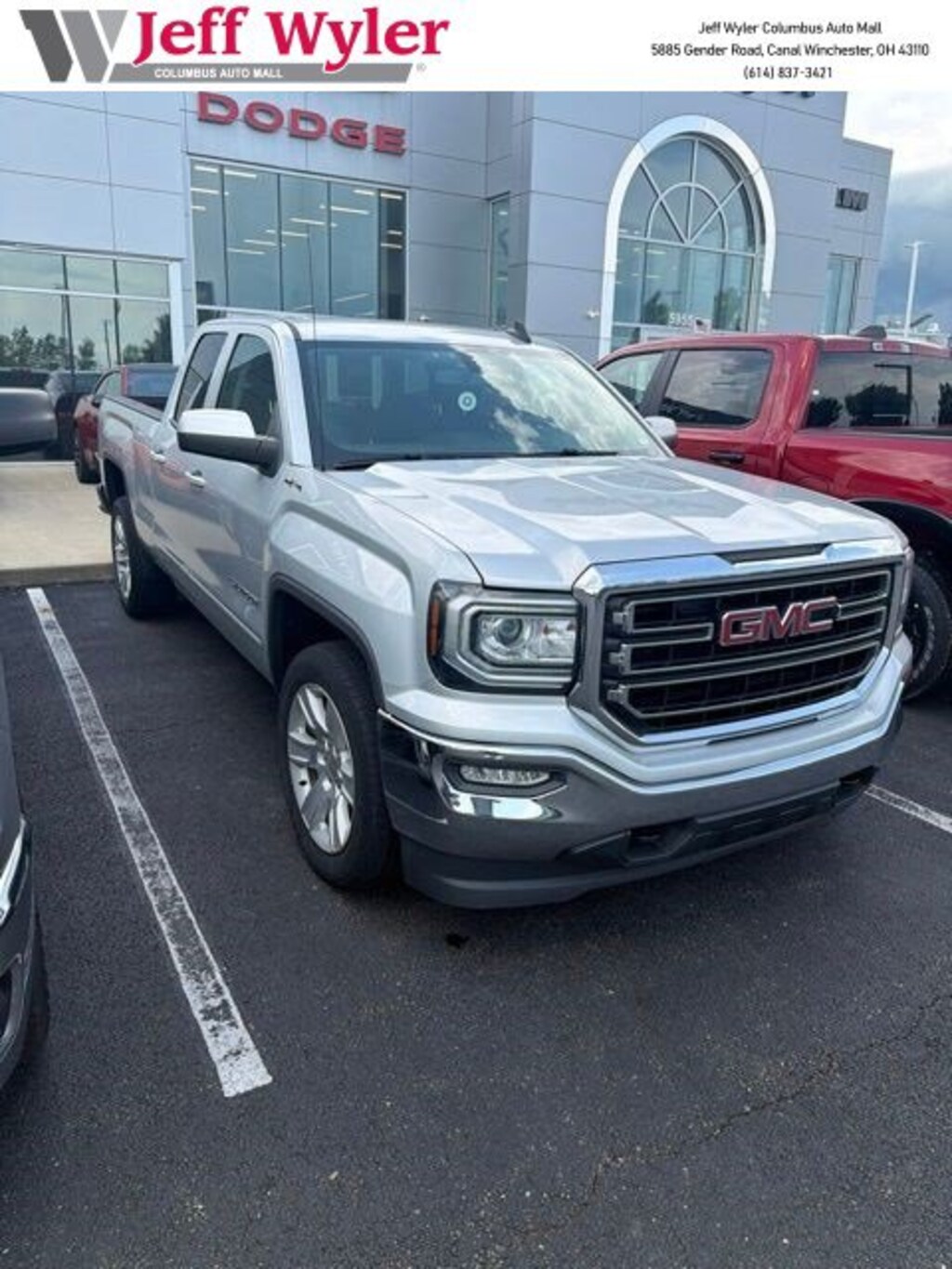 Used 2018 GMC Sierra 1500 4WD Double Cab 143.5 SLE Truck