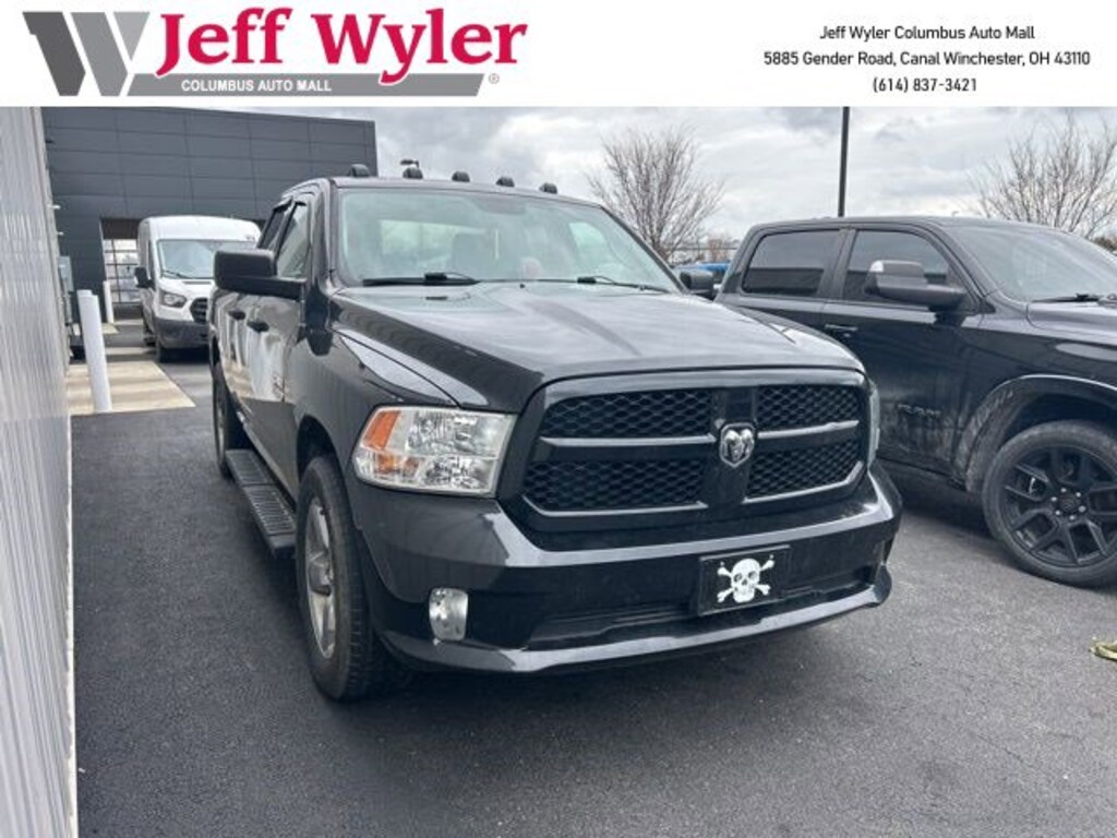 Used 2018 Ram 1500 Express 4x4 Quad Cab 64 Box Truck
