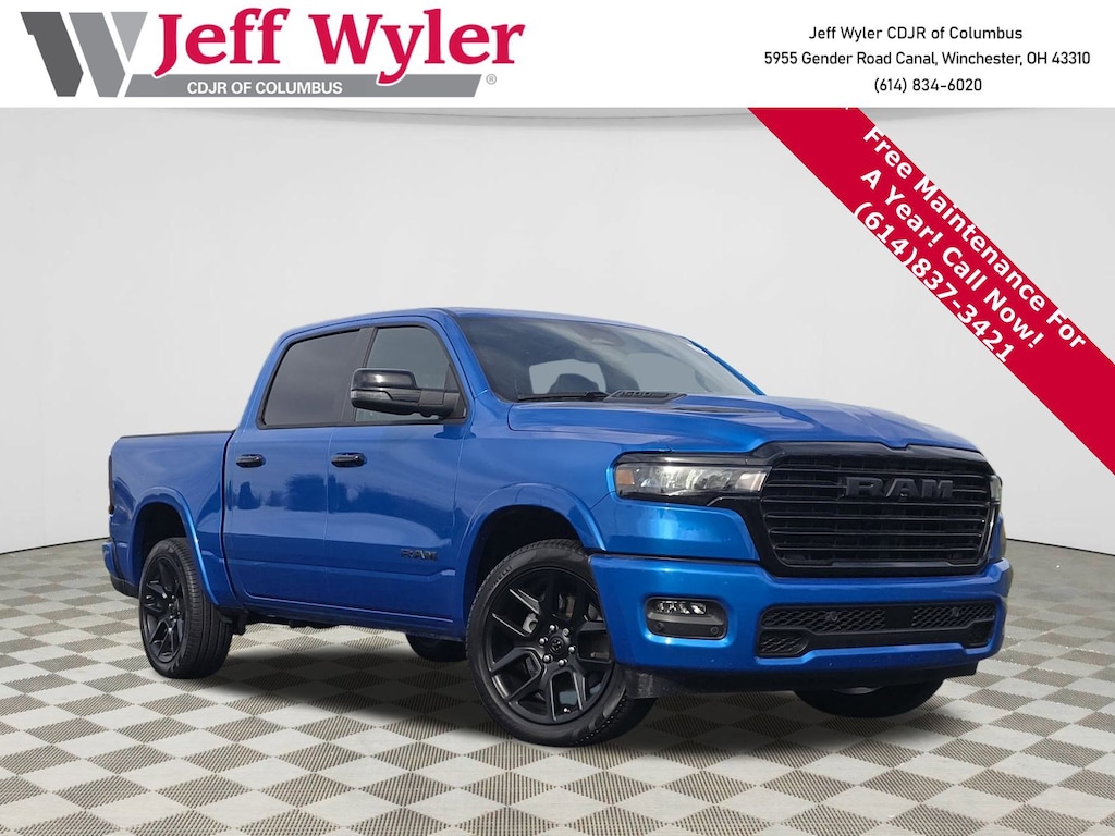 New 2025 Ram 1500 LARAMIE CREW CAB 4X4 5'7 BOX Pickup