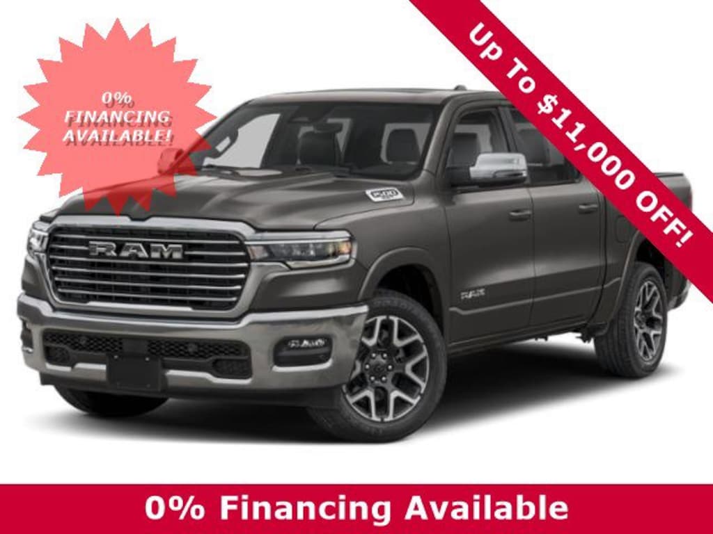 New 2026 Ram 1500 LARAMIE CREW CAB 4X4 5'7 BOX Pickup