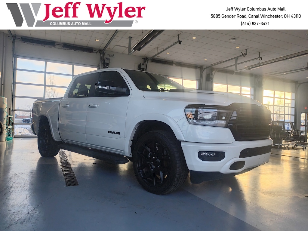 Used 2022 Ram 1500 Laramie 4x4 Crew Cab 57 Box Truck