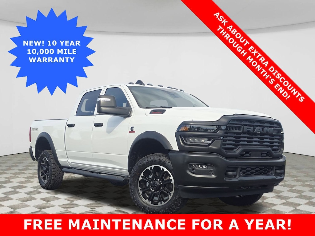 New 2026 Ram 2500 WARLOCK CREW CAB 4X4 6'4 BOX Pickup