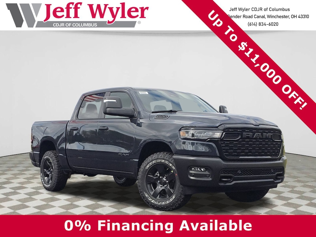 New 2026 Ram 1500 WARLOCK CREW CAB 4X4 5'7 BOX Pickup