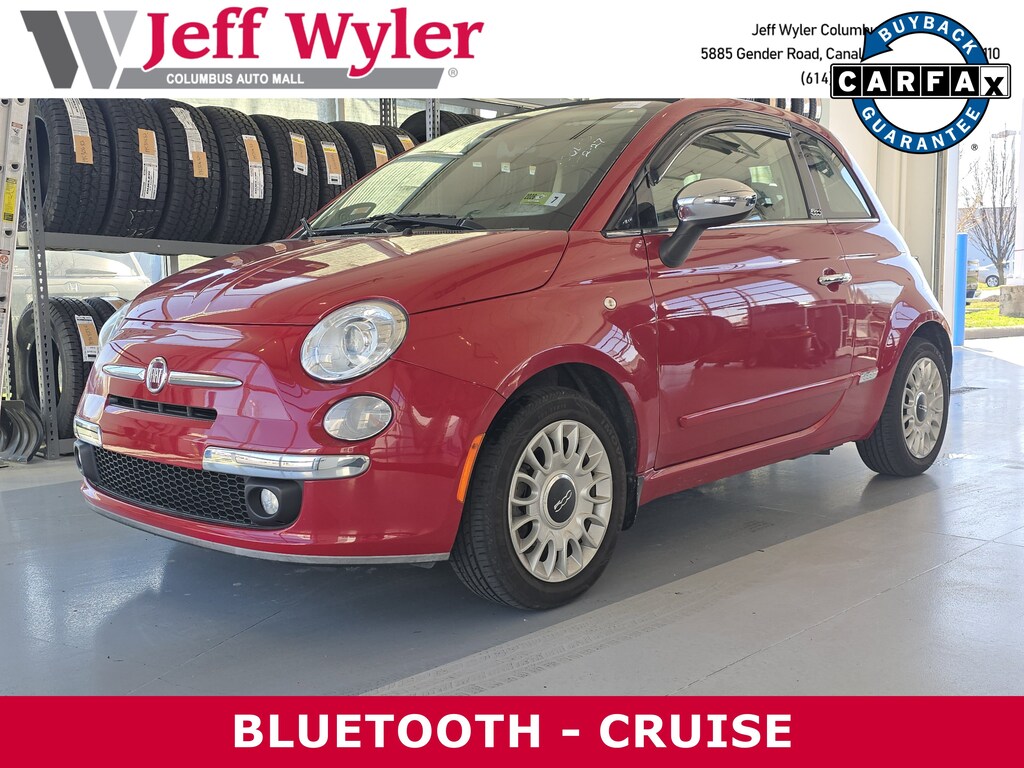 Used 2015 FIAT 500c 2dr Conv Lounge Convertible
