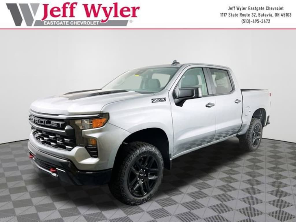 New 2026 Chevrolet Silverado 1500 Custom Trail Boss Truck