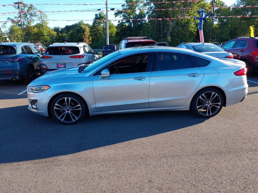 Used 2019 Ford Fusion Titanium with VIN 3FA6P0K93KR269524 for sale in Batavia, OH