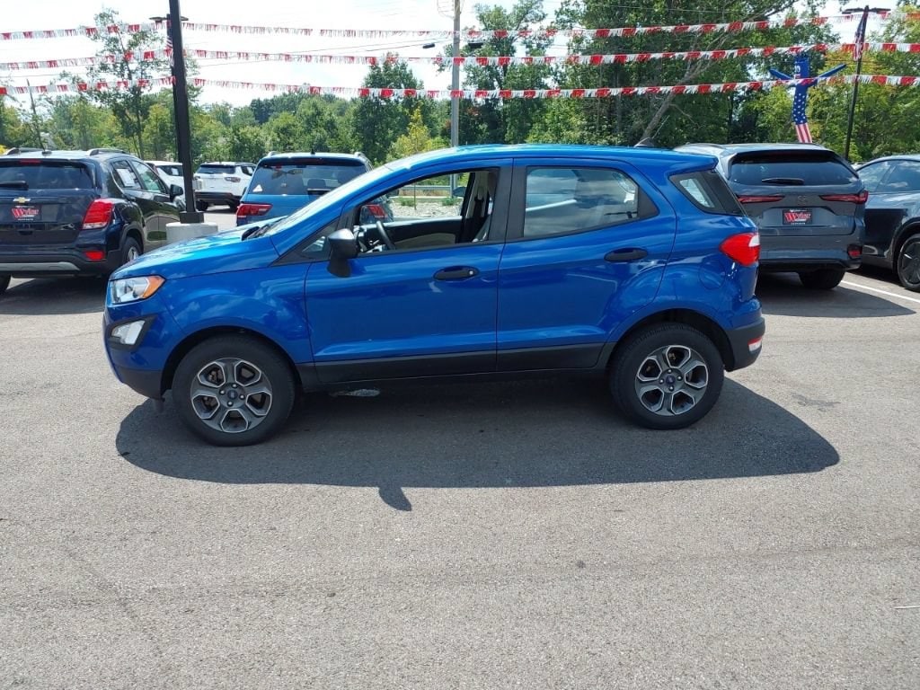 Used 2022 Ford EcoSport S with VIN MAJ6S3FL1NC475594 for sale in Batavia, OH