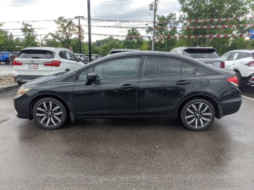 Used 2015 Honda Civic EX-L with VIN 2HGFB2F93FH517773 for sale in Batavia, OH