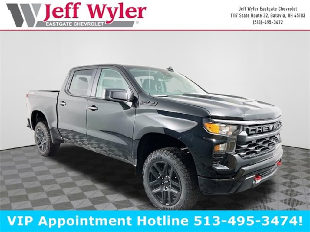 New 2026 Chevrolet Silverado 1500 Custom Trail Boss Truck