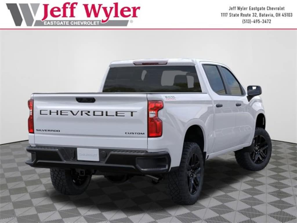 New 2026 Chevrolet Silverado 1500 Custom Trail Boss Truck