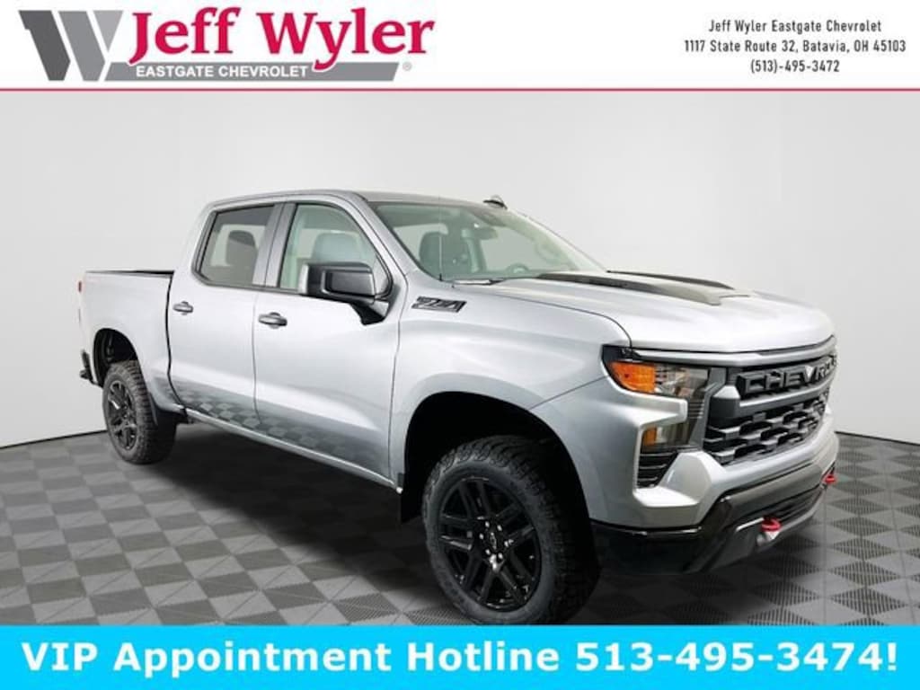 New 2026 Chevrolet Silverado 1500 Custom Trail Boss Truck