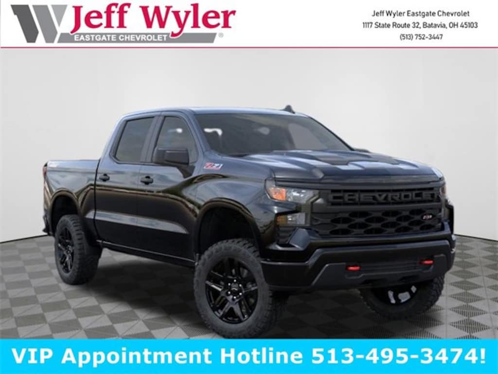 New 2026 Chevrolet Silverado 1500 Custom Trail Boss Truck