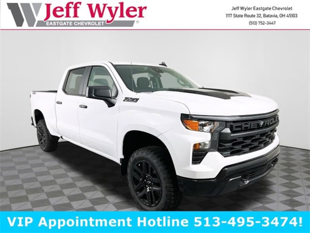 New 2026 Chevrolet Silverado 1500 Custom Trail Boss Truck