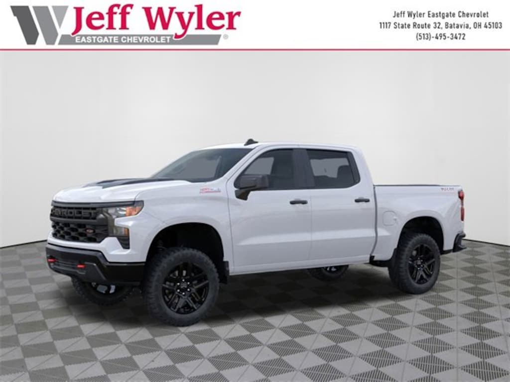 New 2026 Chevrolet Silverado 1500 Custom Trail Boss Truck