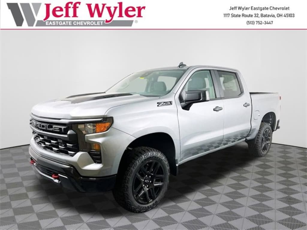 New 2026 Chevrolet Silverado 1500 Custom Trail Boss Truck