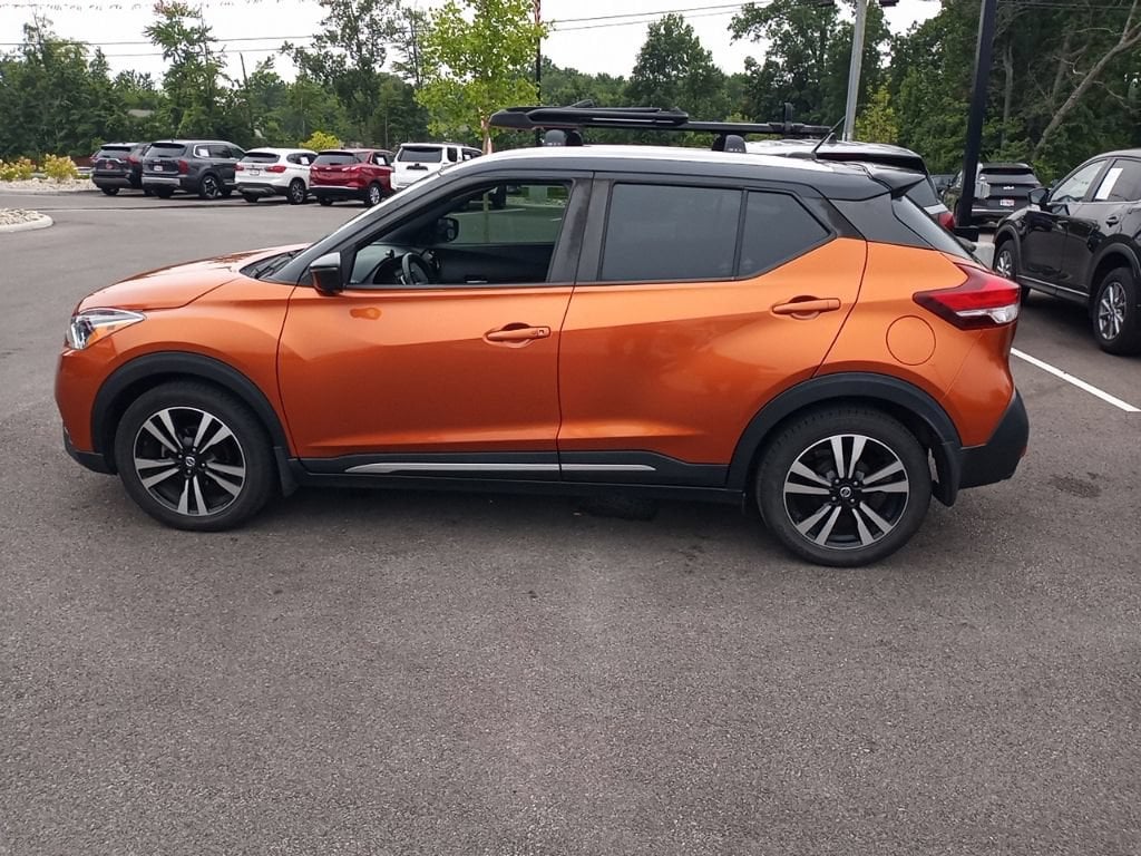 Used 2019 Nissan Kicks SR with VIN 3N1CP5CU0KL485611 for sale in Batavia, OH