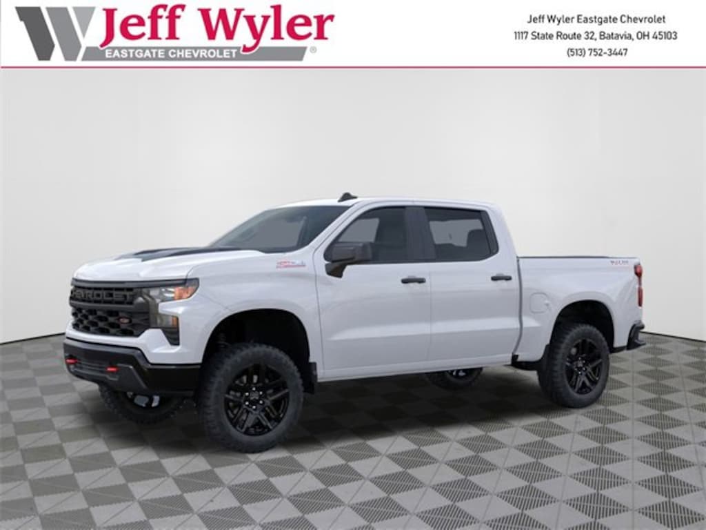 New 2026 Chevrolet Silverado 1500 Custom Trail Boss Truck