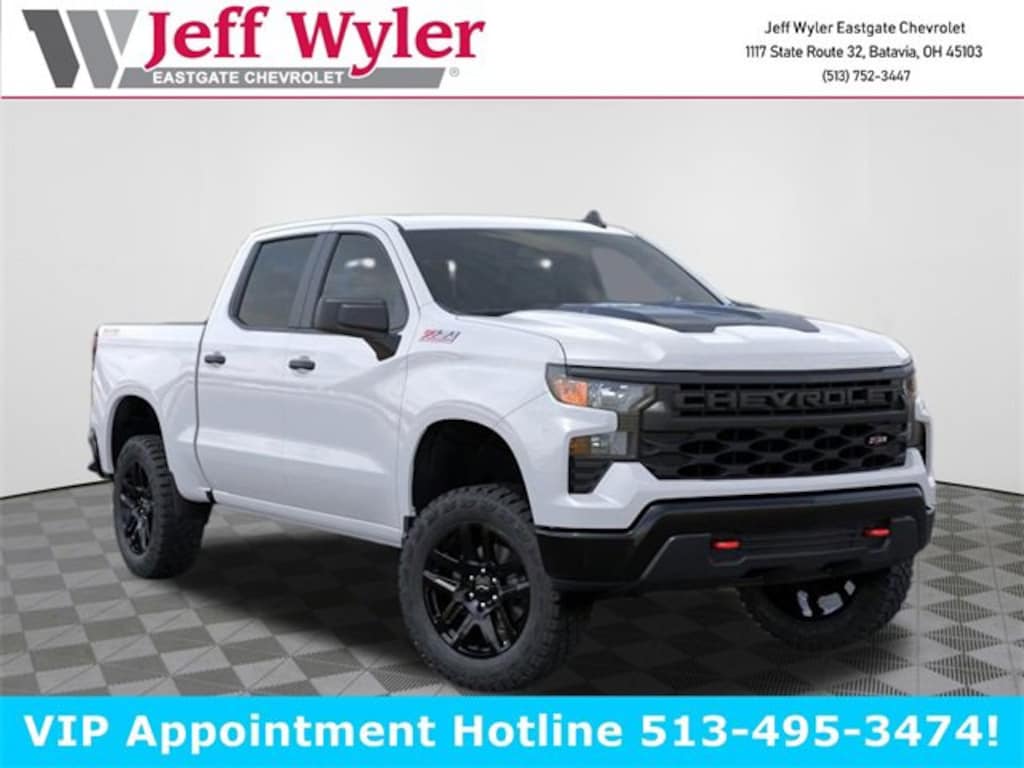 New 2026 Chevrolet Silverado 1500 Custom Trail Boss Truck