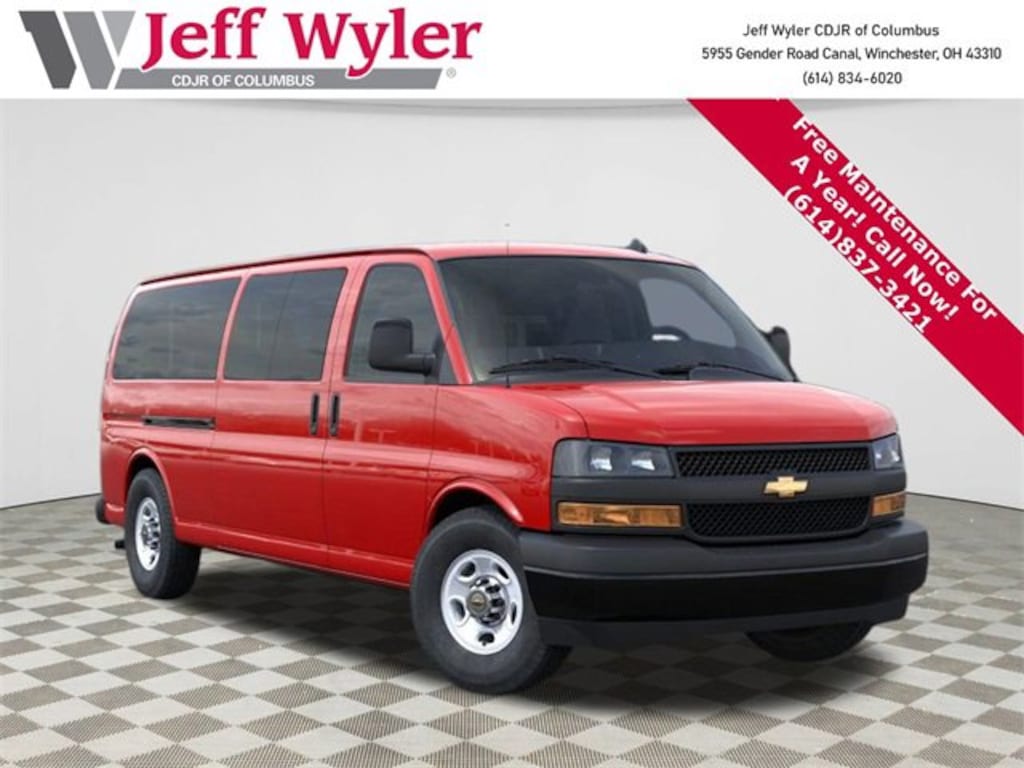 New 2025 Chevrolet Express Passenger 3500 1LS Van