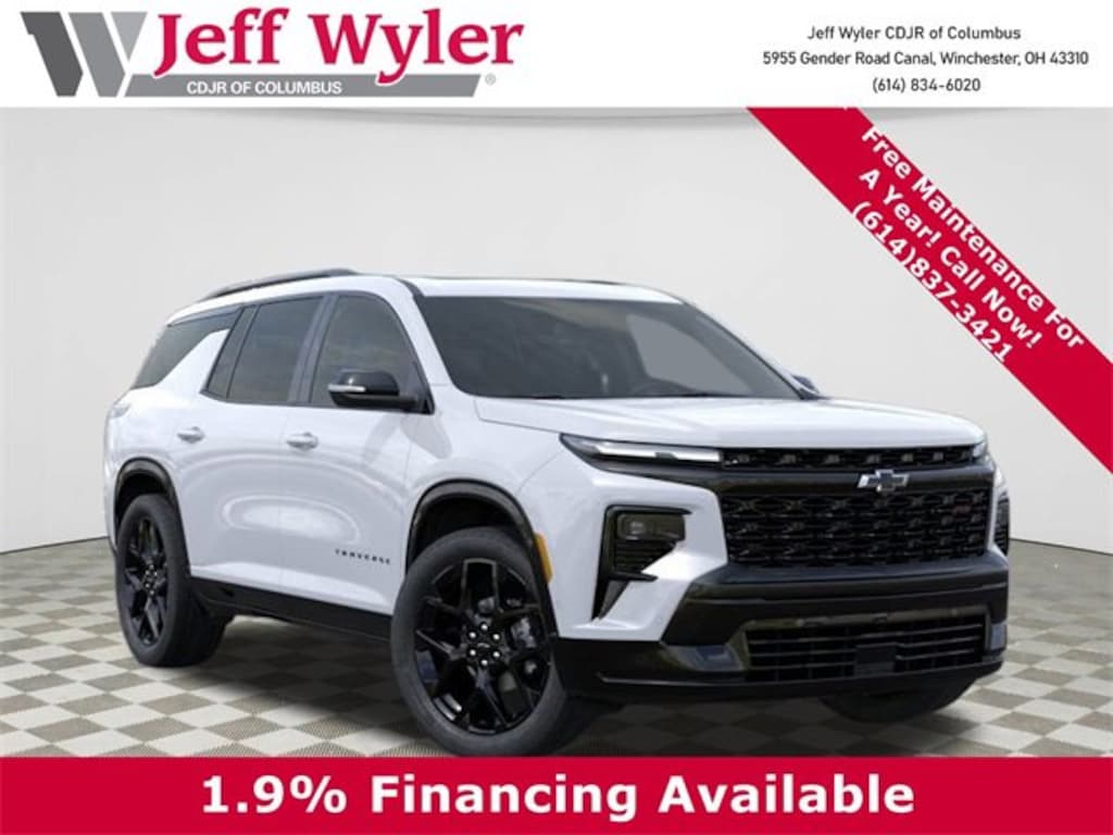 New 2026 Chevrolet Traverse RS SUV