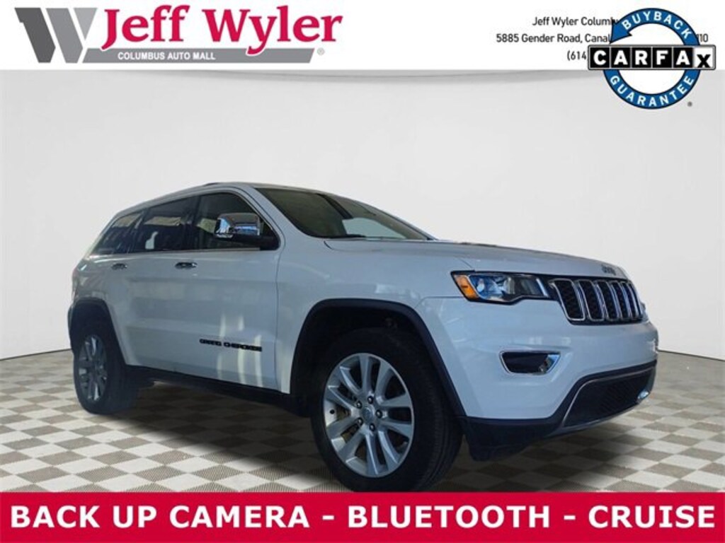 Used 2017 Jeep Grand Cherokee SUV
