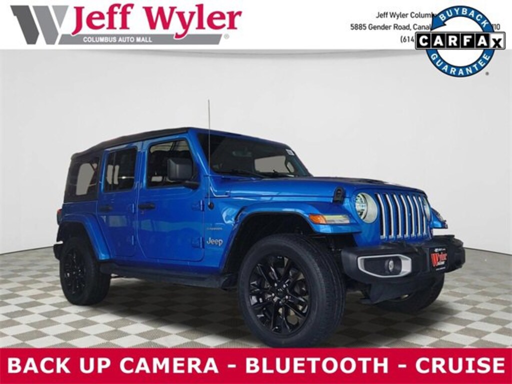 Used 2021 Jeep Wrangler 4xe SUV