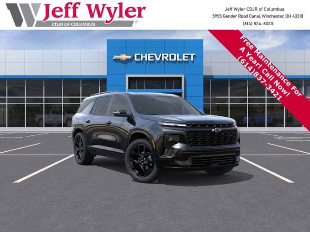 New 2026 Chevrolet Traverse RS SUV