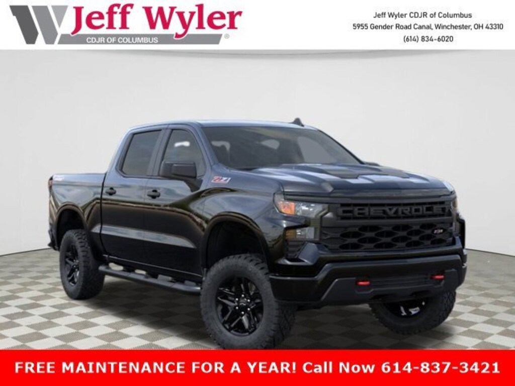 New 2026 Chevrolet Silverado 1500 Custom Trail Boss Truck