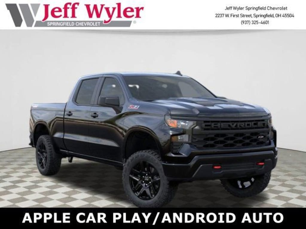 New 2026 Chevrolet Silverado 1500 Custom Trail Boss Truck