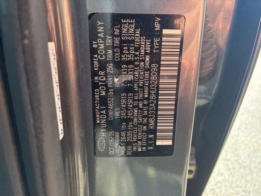 Used 2017 Hyundai Tucson SUV