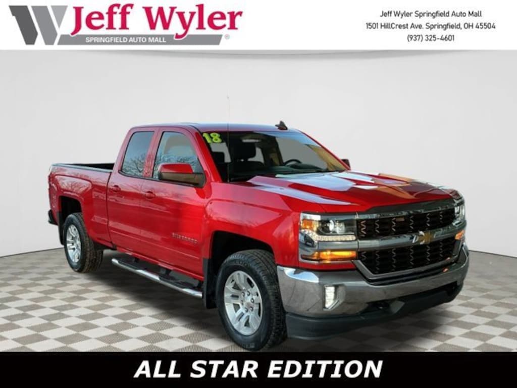 Used 2018 Chevrolet Silverado 1500 Truck Double Cab
