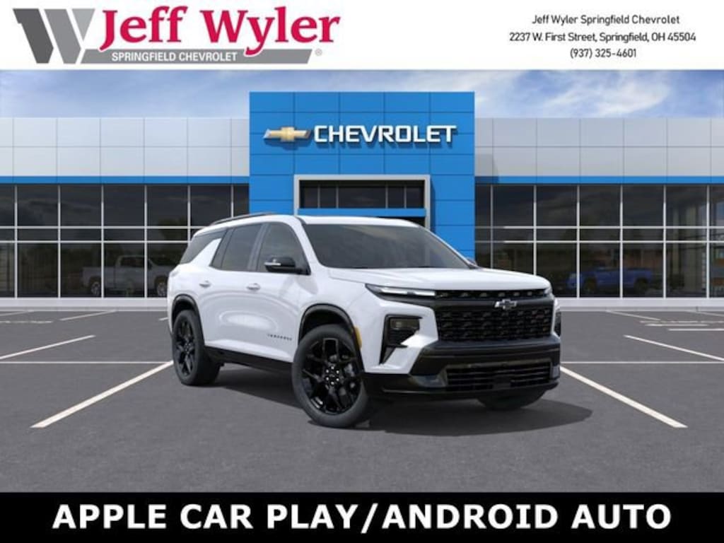 New 2026 Chevrolet Traverse RS SUV