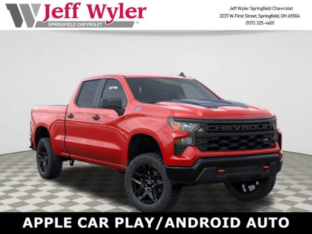 New 2026 Chevrolet Silverado 1500 Custom Trail Boss Truck