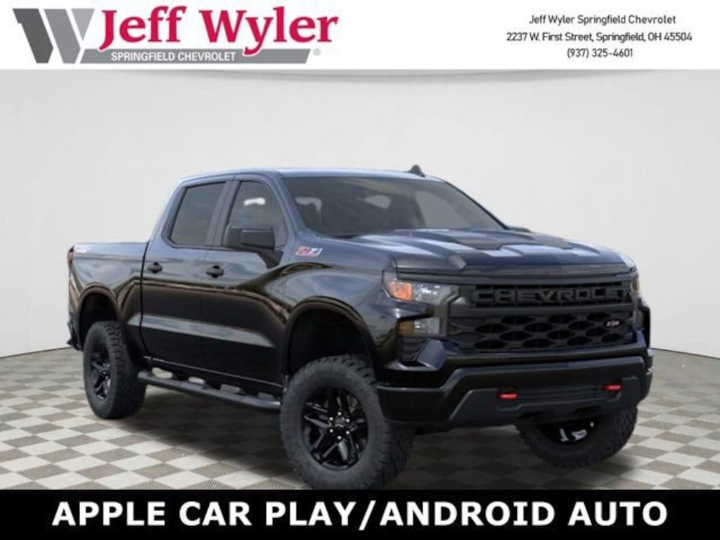 New 2026 Chevrolet Silverado 1500 Custom Trail Boss Truck